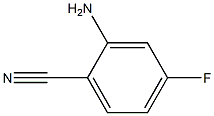 2-氨基-4-氟苯腈 结构式