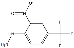 2-硝基-4-三氟甲基苯肼 结构式