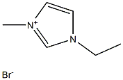 1-乙基-3-甲基咪唑溴盐 结构式