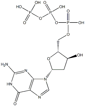 脱氧鸟苷三磷酸 结构式