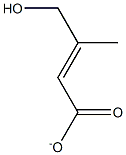 3-甲基-4-羟基丁烯酸内酯 结构式