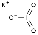 POTASSIUMIODATE,FCC 结构式