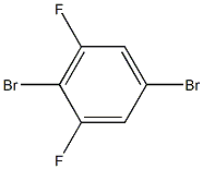 1,3-Difluoro-2,5-Dibromobenzene 结构式