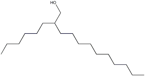 2-Hexyl-1-dodecanol. 结构式