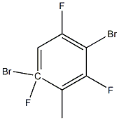 2,5-DIBROMO TRIFLUOROTOLUENE 结构式