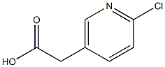 2-CHLORO-5-PYRIDINEACETIC ACID 结构式