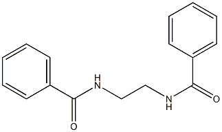 N,N'-二苯甲醯乙二胺 结构式