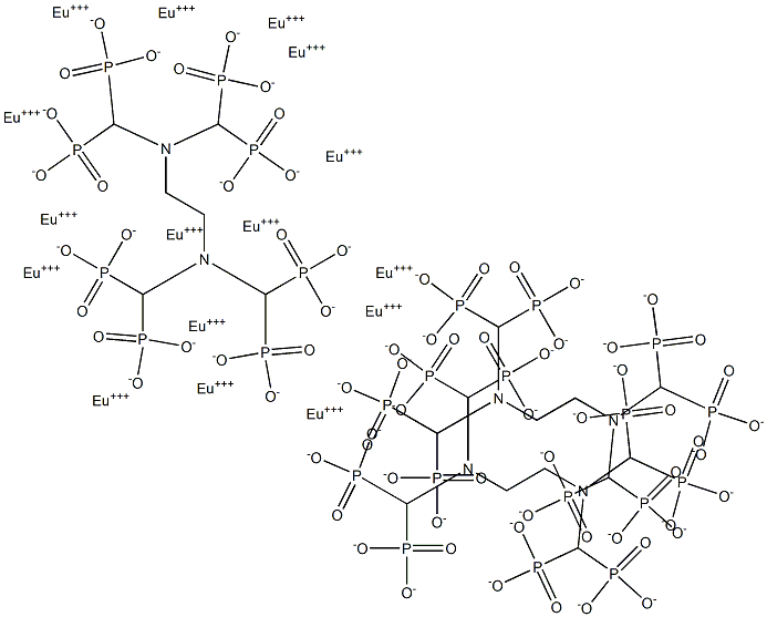 europium ethylenediaminetetramethylenephosphonate 结构式