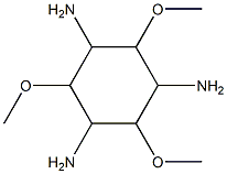 1,3,5-triamino-2,4,6-trimethoxycyclohexane 结构式