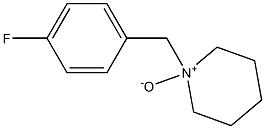 1-(4-fluorobenzyl)piperidine-N-oxide 结构式