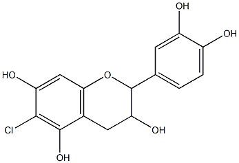 6-chloroepicatechin 结构式