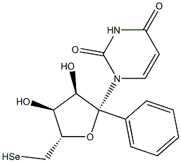 1'-phenylselenouridine 结构式