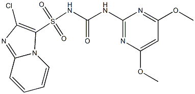 1-(2-chloroimidazo(1,2-a)pyridin-3-ylsulfonyl)-3-(4,6-dimethoxypyrimidin-2-yl)urea 结构式