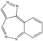 triazolo(4,3-d)benzodiazepine 结构式