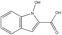 1-hydroxyindole-2-carboxylic acid 结构式