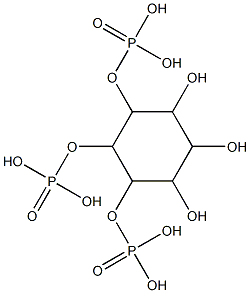 inositol 3,4,5-trisphosphate 结构式