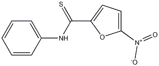 5-nitro-N-phenyl-2-thiofuramide 结构式