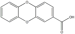 dibenzo-1,4-dioxin-2-carboxylic acid 结构式