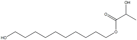 1,10-decanediol-lactate 结构式