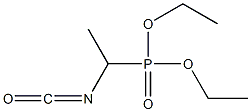 diethyl (1-isocyanatoethyl)phosphonate 结构式