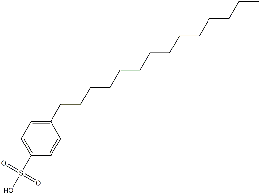 PARA-TETRADECYLBENZENESULPHONICACID 结构式