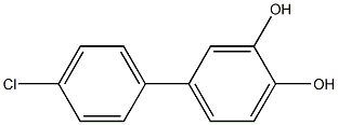 4-CHLORO-3',4'-DIHYDROXYBIPHENYL 结构式