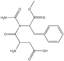 N-CARBAMOYLASPARTAME 结构式