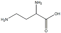 L-ALPHA,GAMMA-DIAMINOBUTYRICACID 结构式