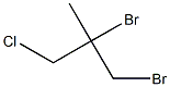 2-METHYLPROPANE,1,2-DIBROMO-3-CHLORO- 结构式