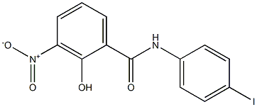 4'-IODO-3-NITROSALICYLANILIDE 结构式