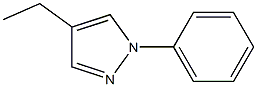 1-PHENYL-4-ETHYLPYRAZOLE 结构式