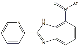 7-NITRO-2-(2-PYRIDYL)BENZIMIDAZOLE 结构式