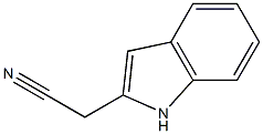 INDOLEACETYLNITRILE 结构式