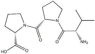 L-VALYL-L-PROLYL-L-PROLINE 结构式