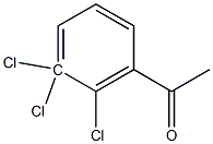 2',3',3'-TRICHLOROACETOPHENONE 结构式