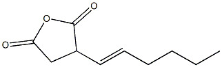 HEXENYLSUCCINICANHYDRIDE 结构式