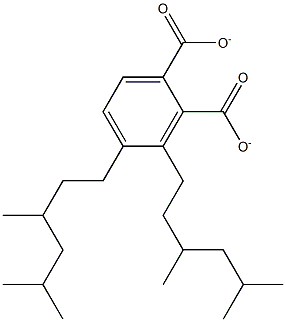 DI(3,5-DIMETHYLHEXYL)PHTHALATE 结构式