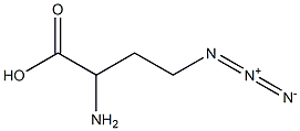 L-2-AMINO-4-AZIDOBUTANOICACID 结构式