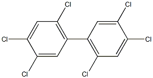 3,3',4,4',6,6'-HEXACHLOROBIPHENYL 结构式