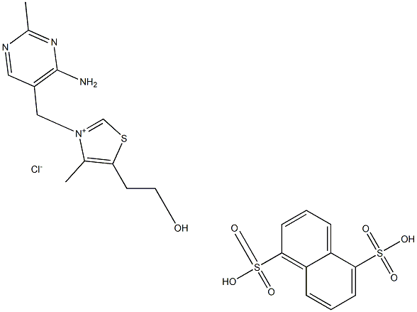 THIAMINENAPHTHALENE-1,5-DISULPHONATE 结构式