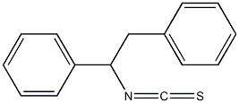 1,2-DIPHENYLETHYLISOTHIOCYANATE 结构式