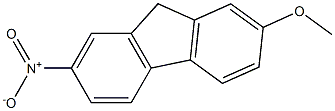 FLUORENE,2-METHOXY-7-NITRO- 结构式