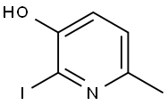 3-Hydroxy-2-iodo-6-picoline 结构式