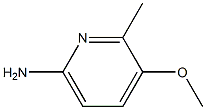 6-Amino-3-methoxy-2-picoline 结构式