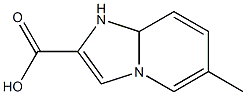 6-methyl-1,8a-dihydroimidazo[1,2-a]pyridine-2-carboxylic acid 结构式