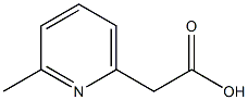 2-甲基-6-吡啶乙酸 结构式