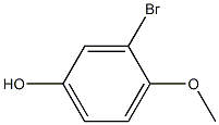 4-溴-3-甲氧基苯酚 结构式