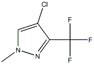 4-Chloro-2-methyl-5-trifluoromethyl-2H-pyrazole- 结构式