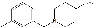 1-(3-methylbenzyl)piperidin-4-amine 结构式