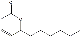 3一乙酰氧基-1一壬烯 结构式